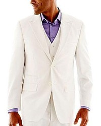 jcpenney Steve Harvey White Linen Look Suit Jacket