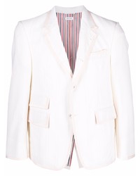 Thom Browne Stripe Print Single Vent Sport Coat Blazer