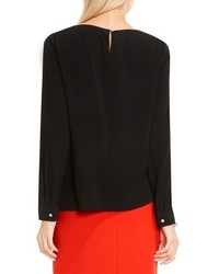 Vince Camuto Asymmetrical Tiered Blouse