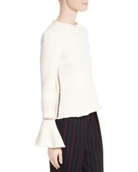 See by Chloe Bell Sleeve Cotton Top