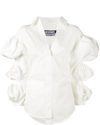 Jacquemus Blouse With Cropped Bubble Sleeves