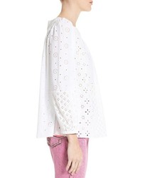 Marc Jacobs Broderie Anglaise Blouse