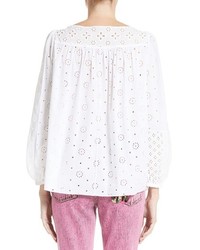 Marc Jacobs Broderie Anglaise Blouse