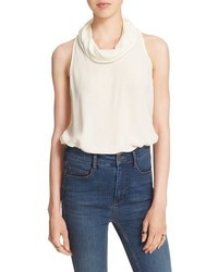 Free People City Lights Open Back Cowl Top