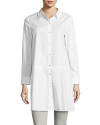Eileen Fisher Classic Buttoned Top