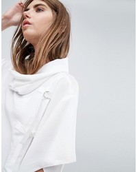 Asos Cowl Neck Top With D Ring Detail