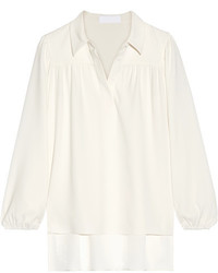 Co Crepe Blouse Ivory