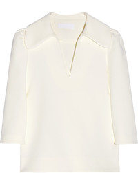Co Crepe Top Ivory