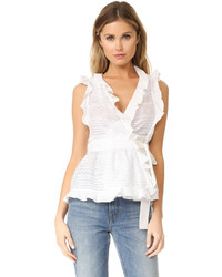 Marissa Webb Leah Wrap Blouse