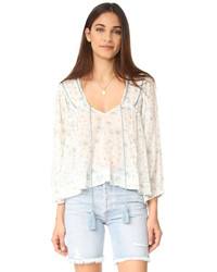 Free People Never A Dull Mot Blouse
