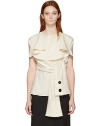 J.W.Anderson Off White Deconstructed Top