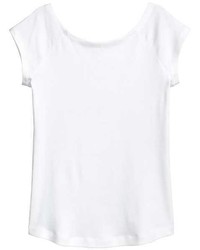 H&M Ribbed Jersey Top