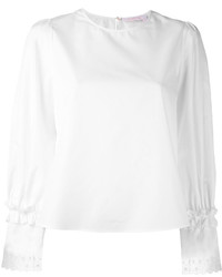 See by Chloe See By Chlo Perforated Cuff Blouse