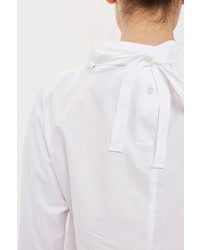 Boutique Tie Neck Cotton Top