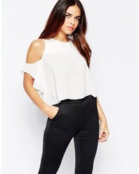 Wal G Top With Cold Shoulder