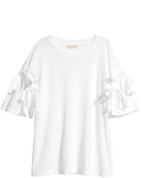 H&M Top With Lacing Details
