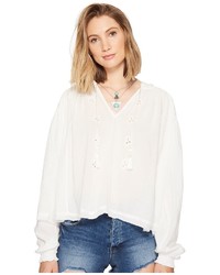 Free People Tropical Summer Hooded Top Clothing