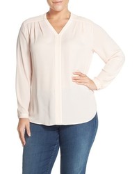 Sejour V Neck Georgette Blouse