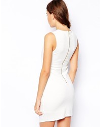 Asos Collection Asymmetric Layered Mini Body Conscious Dress