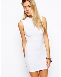 Asos Collection Tunic Dress With High Neck