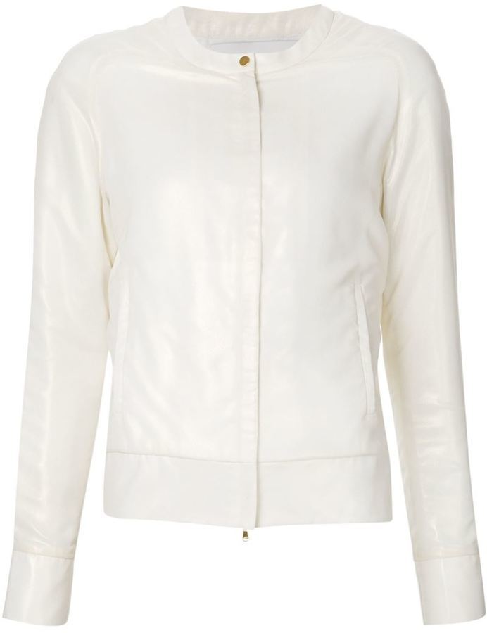 Jeffrey Dodd Shimmery Bomber Jacket, $1,250 | farfetch.com | Lookastic