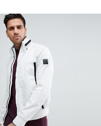 Replay Lightweight Taped Jacket In White