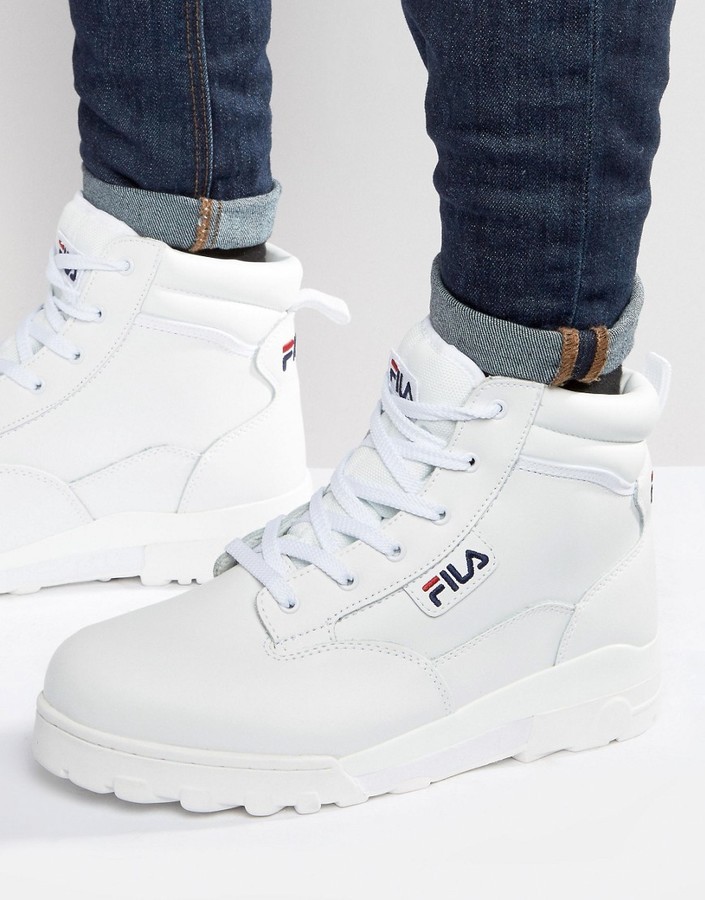 Fila Grunge Laceup Boots, | | Lookastic