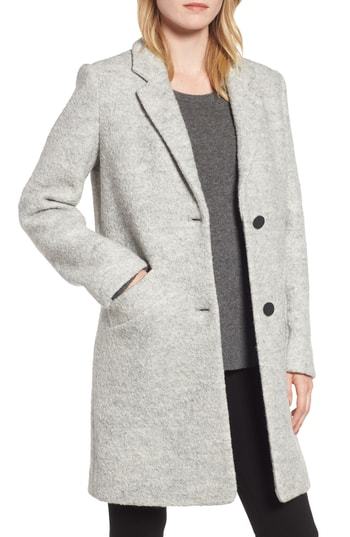 Marc new york pressed boucle coat sale