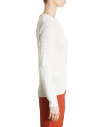 Theory Yulia Summer Boucle Merino Wool Sweater
