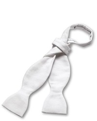 Charles Tyrwhitt White Cotton Marcella Self Tie Bow Tie