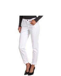 Calvin Klein Jeans Slim Boyfriend In White Jeans