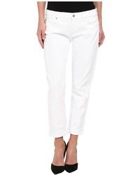 7 For All Mankind Josefina In Clean White Jeans