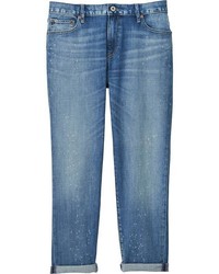 Uniqlo Slim Fit Cropped Boyfriend Jeans