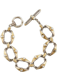 Konstantino Amphitrite Pearl Link Bracelet