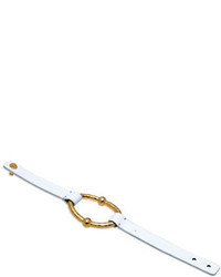 Lauren Ralph Lauren Bali White Leather Bracelet