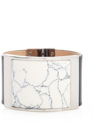 Balenciaga Marble Effect Plate Leather Bracelet