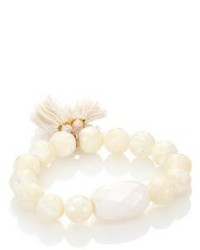 Chan Luu Tasseled Agate Mother Of Pearl Bracelet