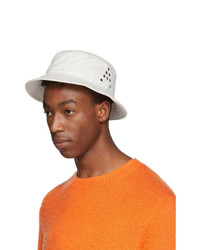 Acne Studios Off White Twill Buk A Bucket Hat