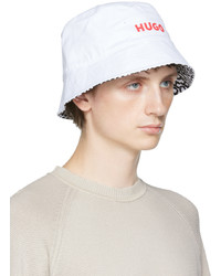 Hugo White Bucket Hat