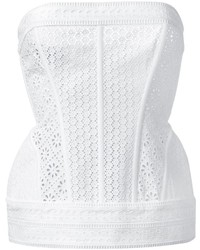 Philosophy Di Lorenzo Serafini Broderie Anglaise Bustier
