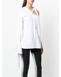 Teija Asymmetrical One Sleeve Shirt