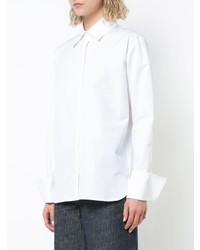 Derek Lam Long Sleeve Oversized Button Down Shirt