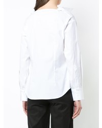 Balossa White Shirt Tienne Layered Effect Shirt