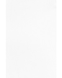 Etienne Deroeux Button Front Denim Miniskirt Size 4 Us 36 Fr White
