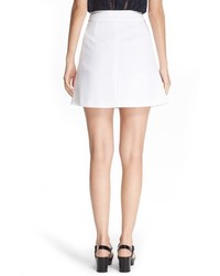 N°21 N21 Gertrude Sailor Skirt Size 8 Us 44 It White