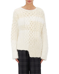 TOMORROWLAND Cable Knit Boucl Sweater