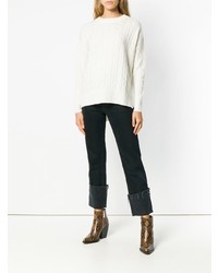 N.Peal Cable Knit Jumper