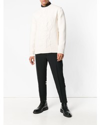 Alexander McQueen Cable Knit Sweater