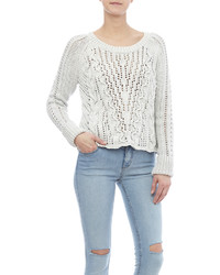 Free People Cable Knit Sweater