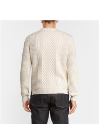 TOMORROWLAND Cable Knit Wool Sweater